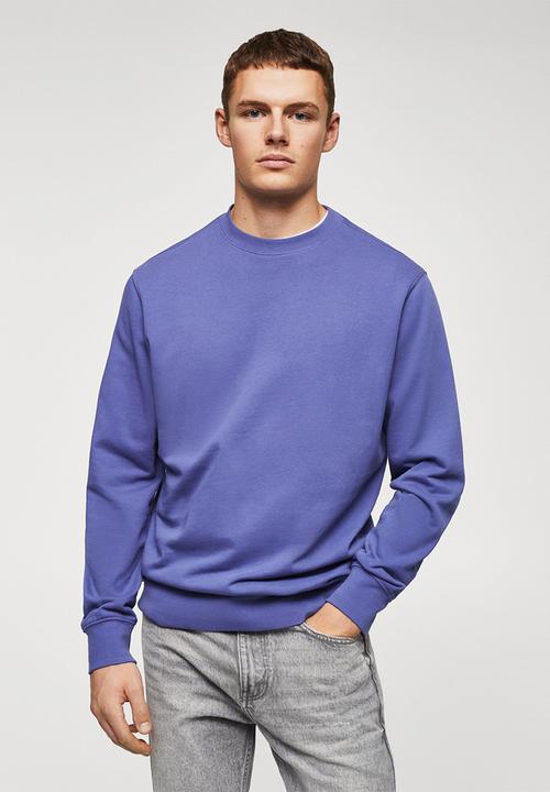 MANGO - Sweatshirt nole - mid purple