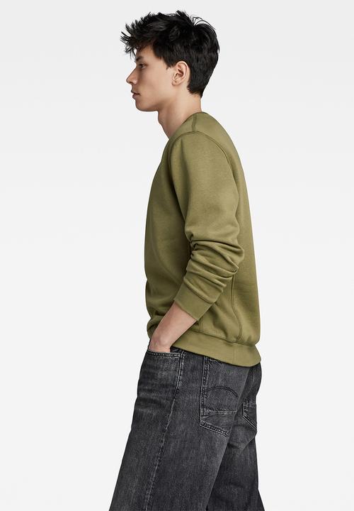 G-STAR - Premium core r sw l\s - smoke olive
