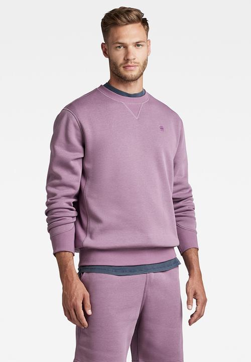 G-STAR - Premium core r sw l\s - grapeade