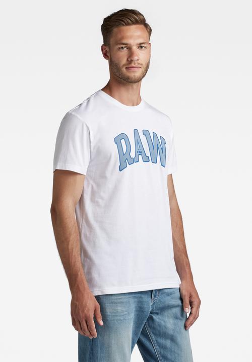 G-STAR - Raw university r t - white