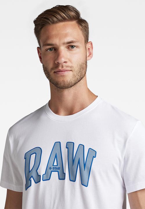 G-STAR - Raw university r t - white