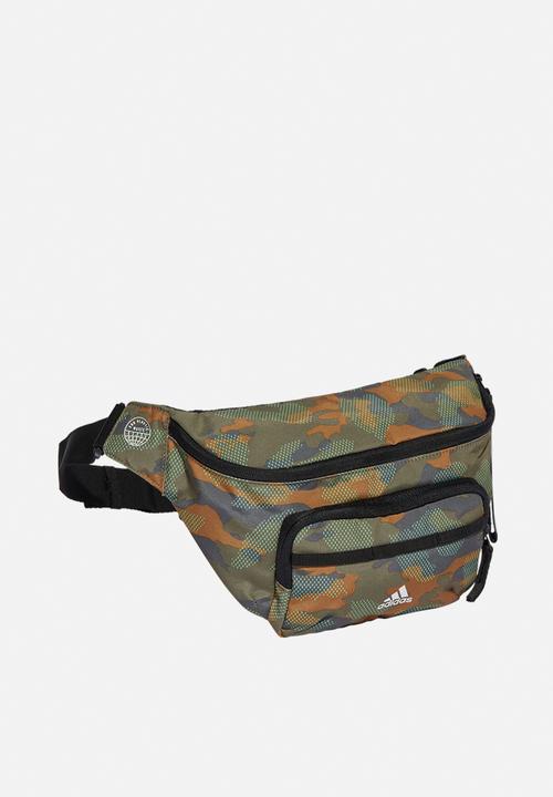 adidas Performance - Cxplr bumbag gr-bronze strata/olive strata/pulse mint