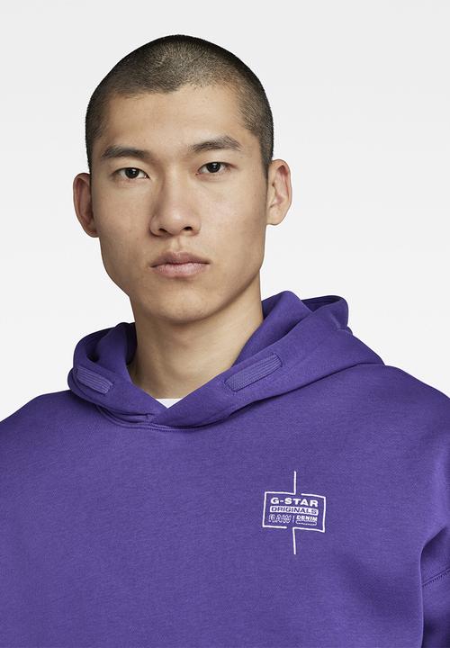 G-STAR - Unisex core loose hdd sw - dark violet