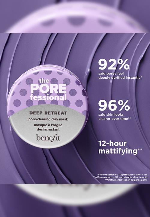 Benefit Cosmetics - The POREfessional Deep Retreat Pore-Clearing Clay Mask