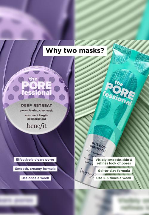 Benefit Cosmetics - The POREfessional Deep Retreat Pore-Clearing Clay Mask