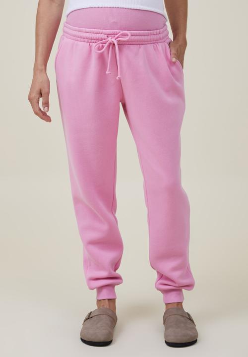 Cotton On - Maternity classic trackpant - candy pink