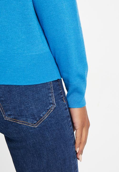 MANGO - Sweater lucca3 - medium blue