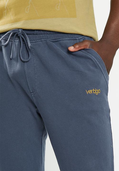 Vertigo - Mens vertigo core fleece jogger - mood indigo