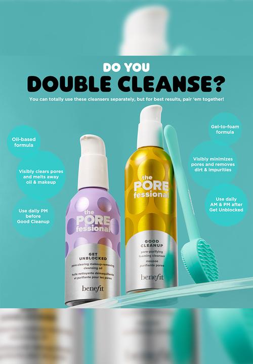Benefit Cosmetics - The POREfessional Get Unblocked Makeup-Removing Cleansing Oil Mini