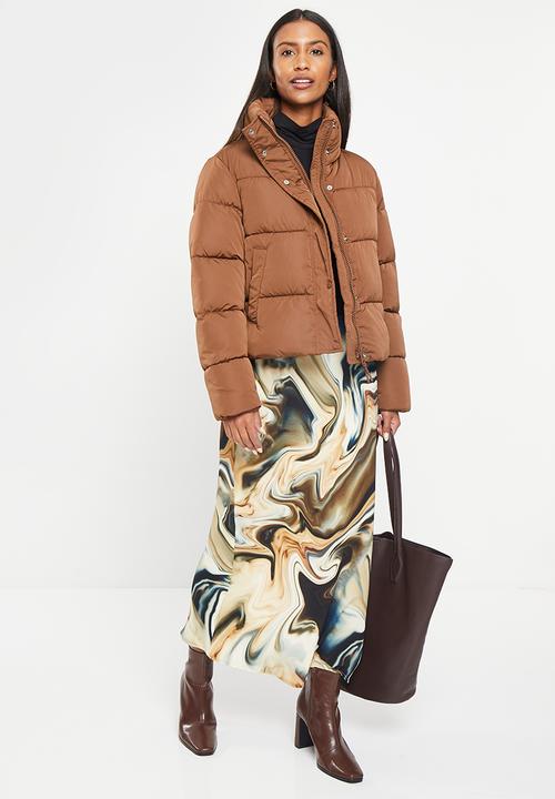 MANGO - Anorak anita - brown