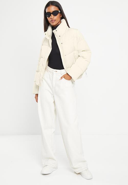MANGO - Anorak anita - natural