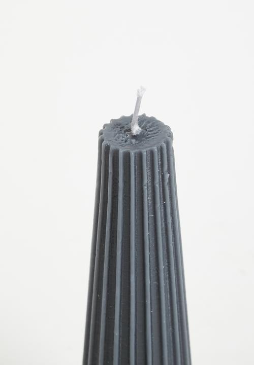 Okra Candle - Gear candle - ebony