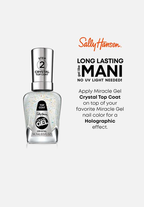 Sally Hansen - Miracle Gel Top Coat Crystal