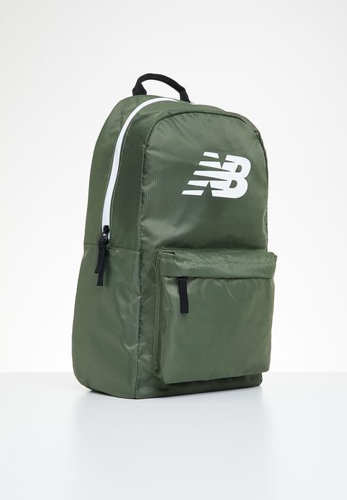 New Balance  - Opp core backpack - deep olive green