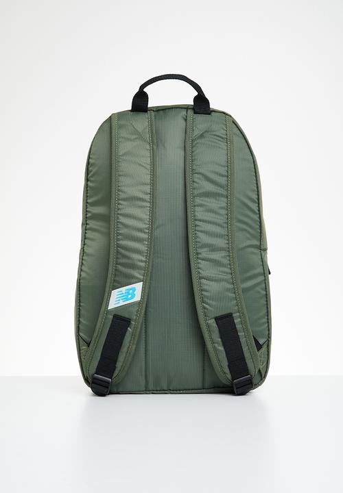 New Balance  - Opp core backpack - deep olive green