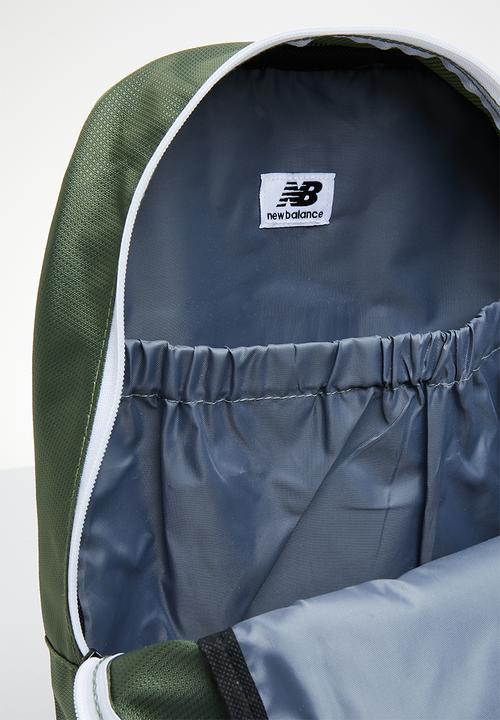 New Balance  - Opp core backpack - deep olive green