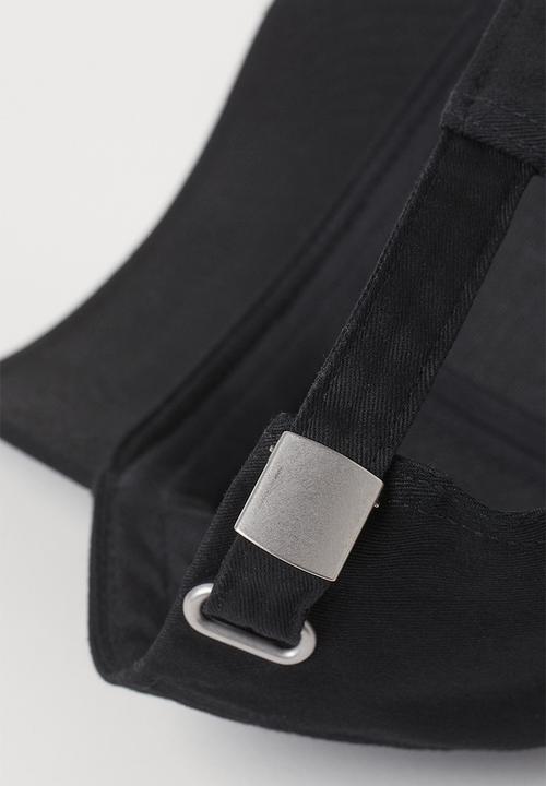 H&M - Cotton twill cap - black