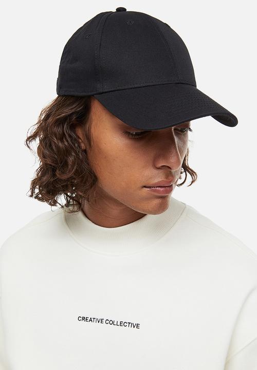 H&M - Cotton twill cap - black
