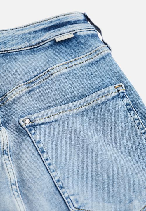H&M - True to you skinny high jeans - light denim blue