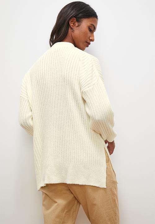 edit - Longer length pullover - ecru