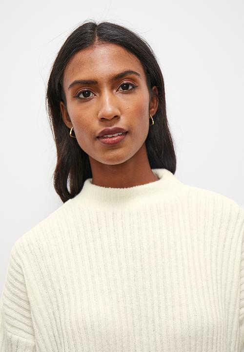 edit - Longer length pullover - ecru