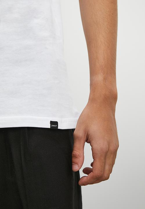 Superbalist - 2-pack nate organic crew neck tee - white