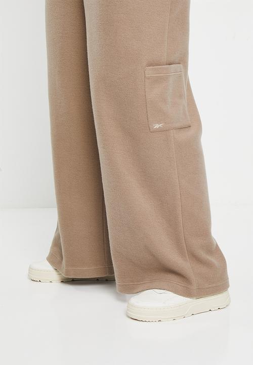 Reebok - Plus cl wde fl pant - taupe
