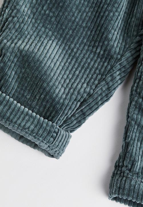 H&M - Cotton corduroy trousers - green