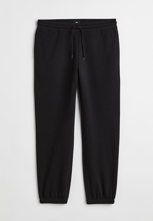 H&M - Relaxed fit sweatpants - black