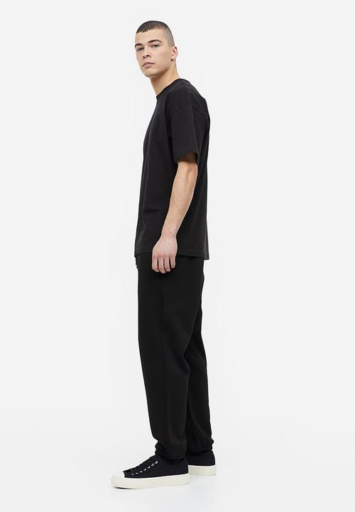 H&M - Relaxed fit sweatpants - black