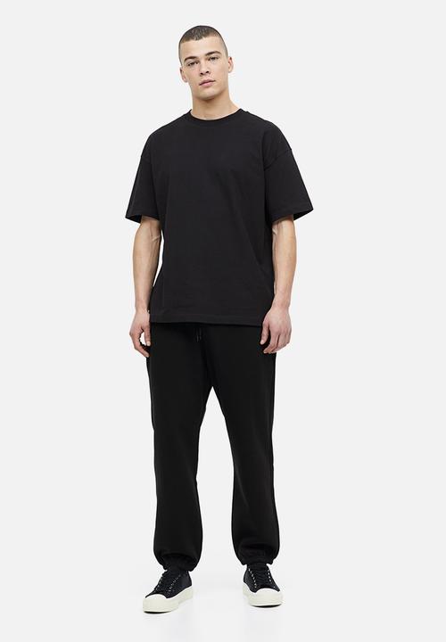 H&M - Relaxed fit sweatpants - black