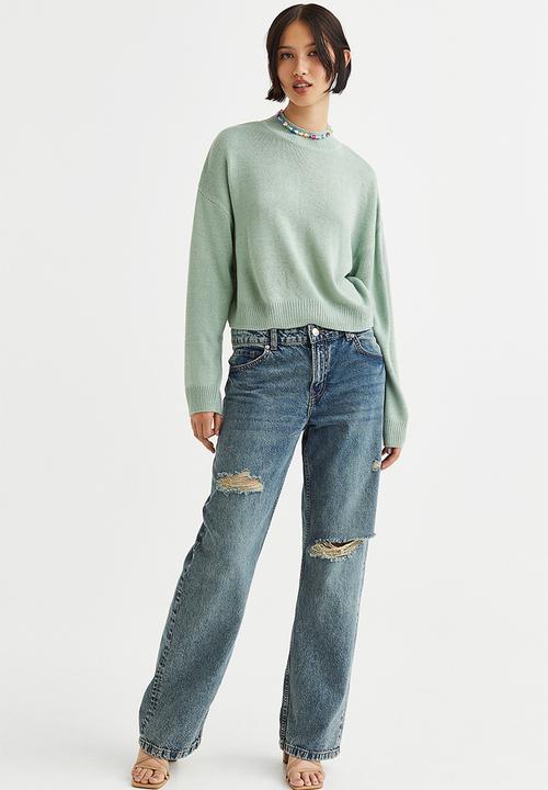 H&M - Jumper - light green