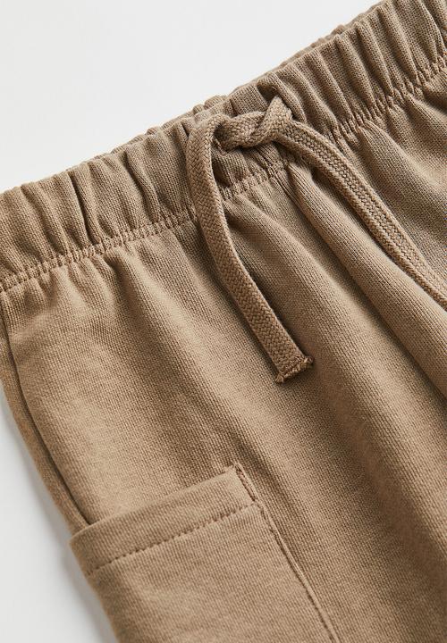 H&M - Cotton joggers - dark beige