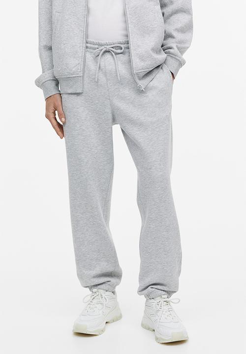 H&M - Relaxed fit sweatpants - grey marl