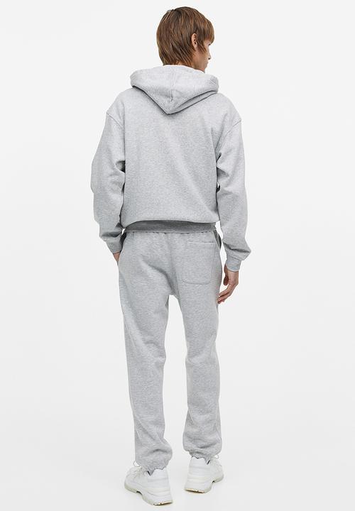 H&M - Relaxed fit sweatpants - grey marl