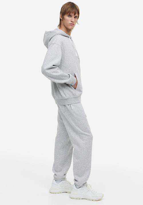 H&M - Relaxed fit sweatpants - grey marl