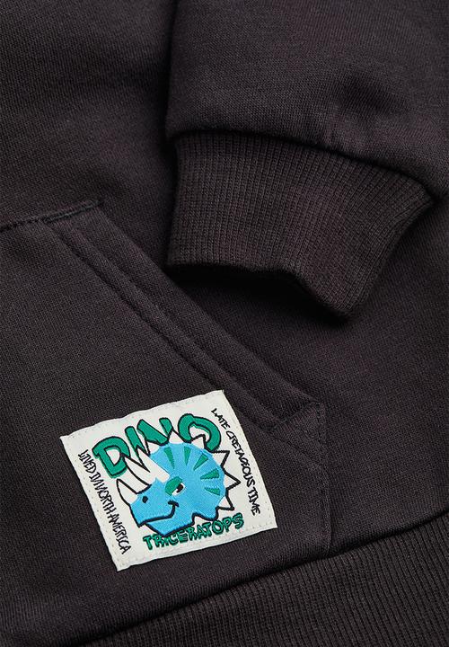 H&M - Hoodie - black/dino