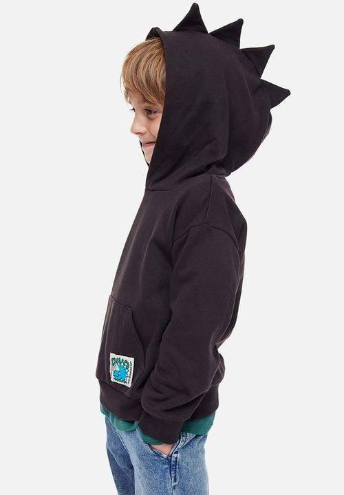 H&M - Hoodie - black/dino