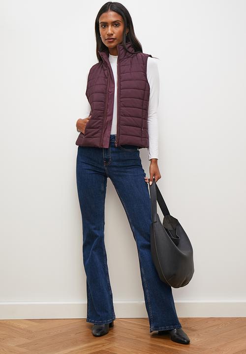 edit - Everyday gilet - wine