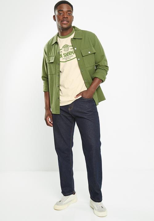 Ben Sherman - River brand driver tee - tofu
