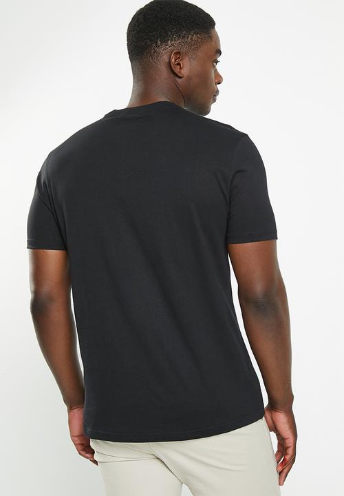 Ben Sherman - Retro tape tee-shirt - black