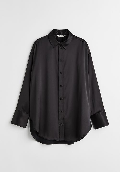 H&M - Oversized blouse - black