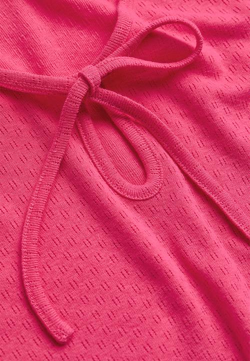 H&M - Pointelle jersey top - cerise