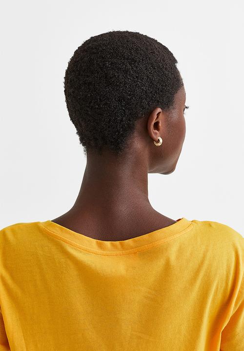 H&M - Cotton T-shirt - yellow