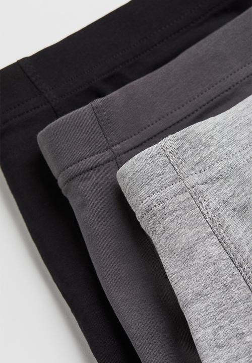 H&M - 3 Pack short cotton trunks - multi 