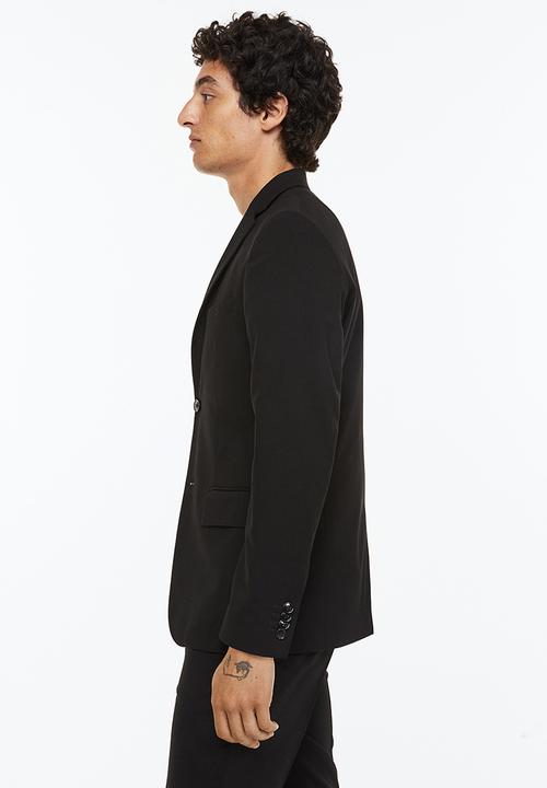 H&M - Jacket slim fit - black