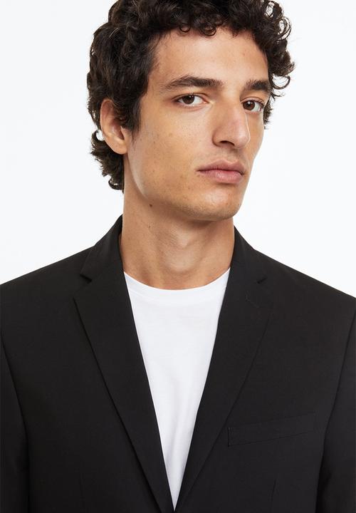 H&M - Jacket slim fit - black