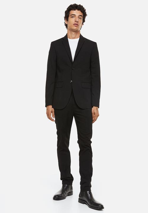H&M - Jacket slim fit - black