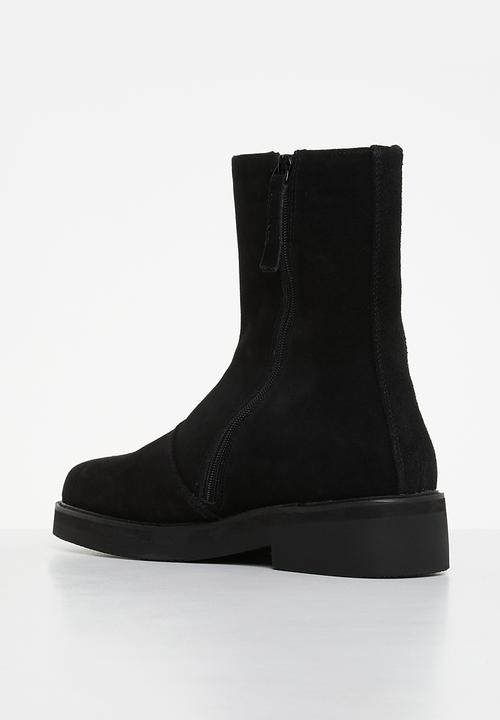 Jonathan D - J nash genuine suede boot - black