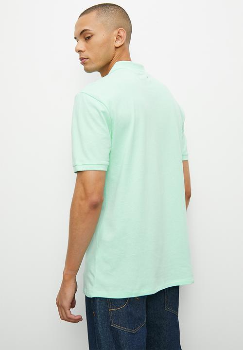 Superbalist - Luka pique short sleeve slim golfer - mint